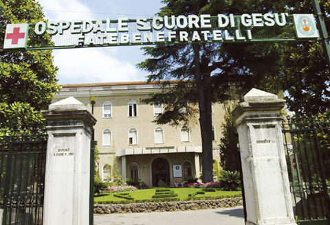 L'ospedale<br />Sacro Cuore di Gesù